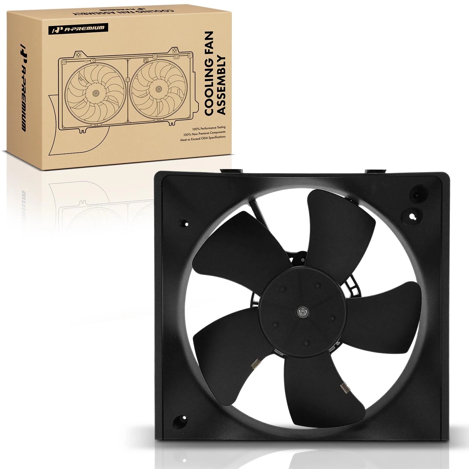 A/C Condenser Fan Assembly with Shroud for Dodge Avenger (1995–1999)