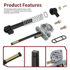 Aluminum Fuel Valve Petcock for Polaris Trail Boss 250 300 350L Trail Blazer 250 (1990–2006)