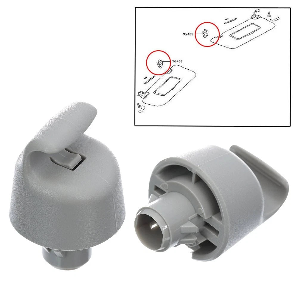 Sun Visor Retainer Clip Holder for Nissan Altima Rogue Infiniti QX60 (2013–2020)