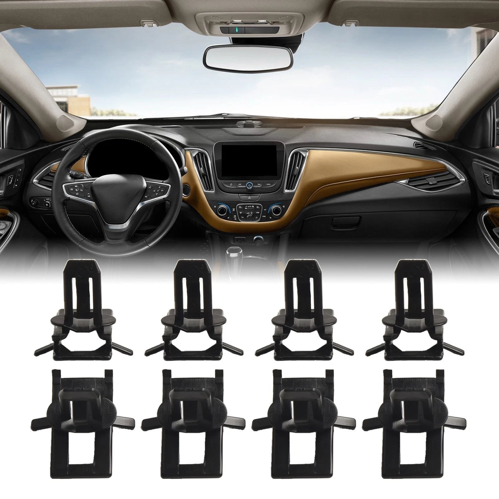 Headliner Molding Trim Clips for G Body (1978–1988)