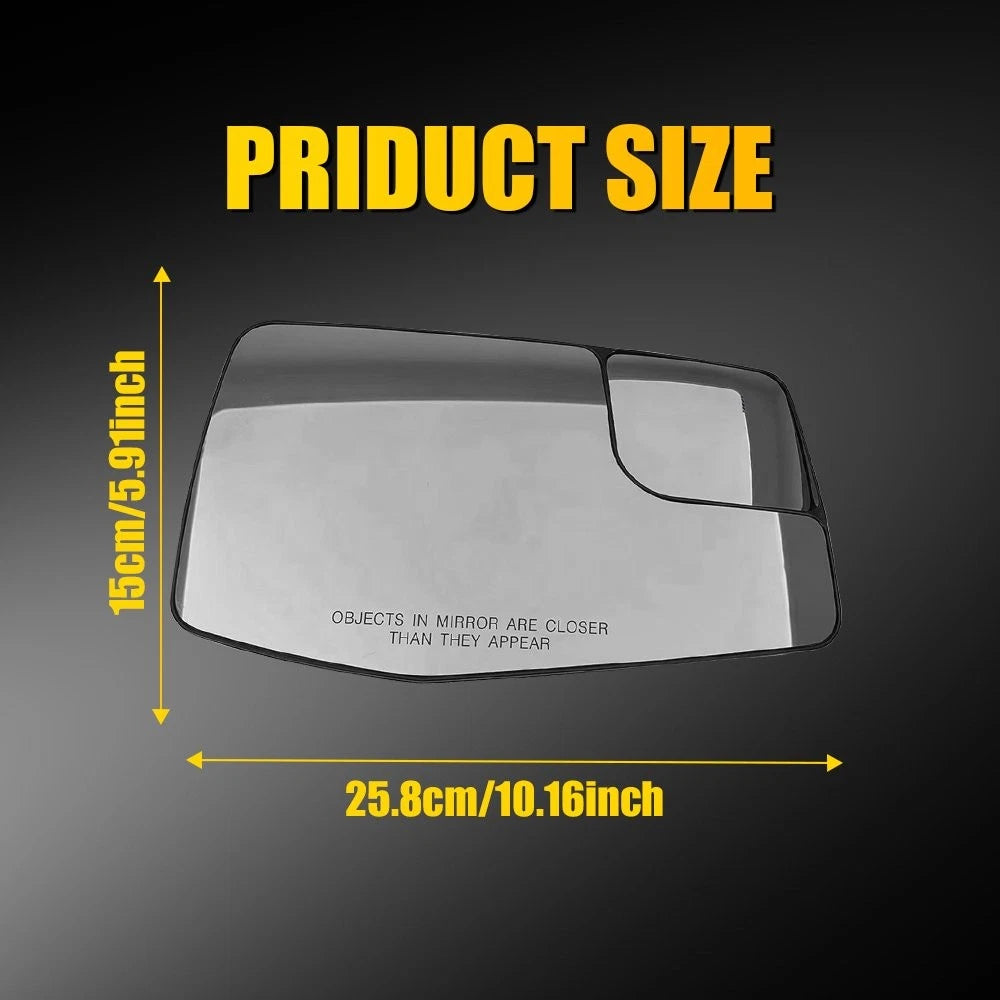 Mirror Glass Set for Chevrolet Silverado 1500 GMC Sierra 1500 (2019–2023)