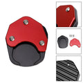 Kickstand Enlarger Plate Pad for Tiger Sport 660 (2022–2025) Red