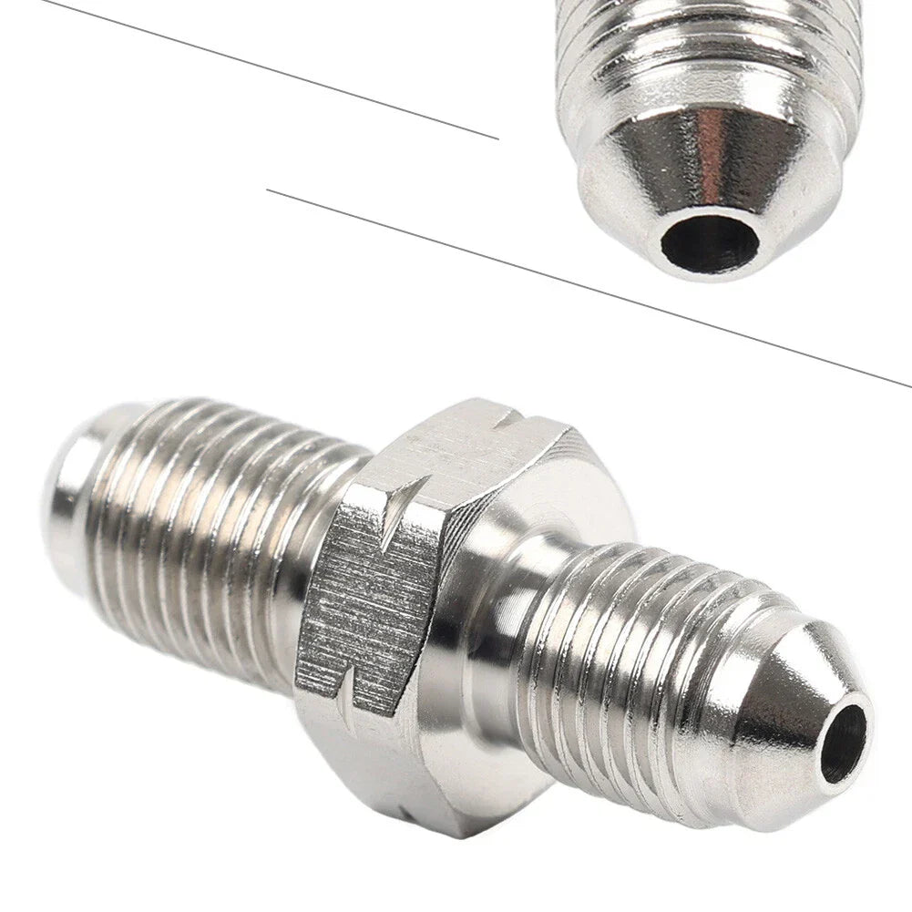 Stainless Brake Fittings Adapter 3/8x24 UNF for AN3 to M10x1.0