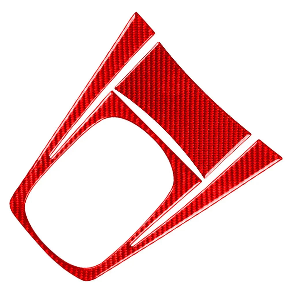 Red Gear Shift Panel Cover Trim for Volkswagen Passat B5 (2001-2005)