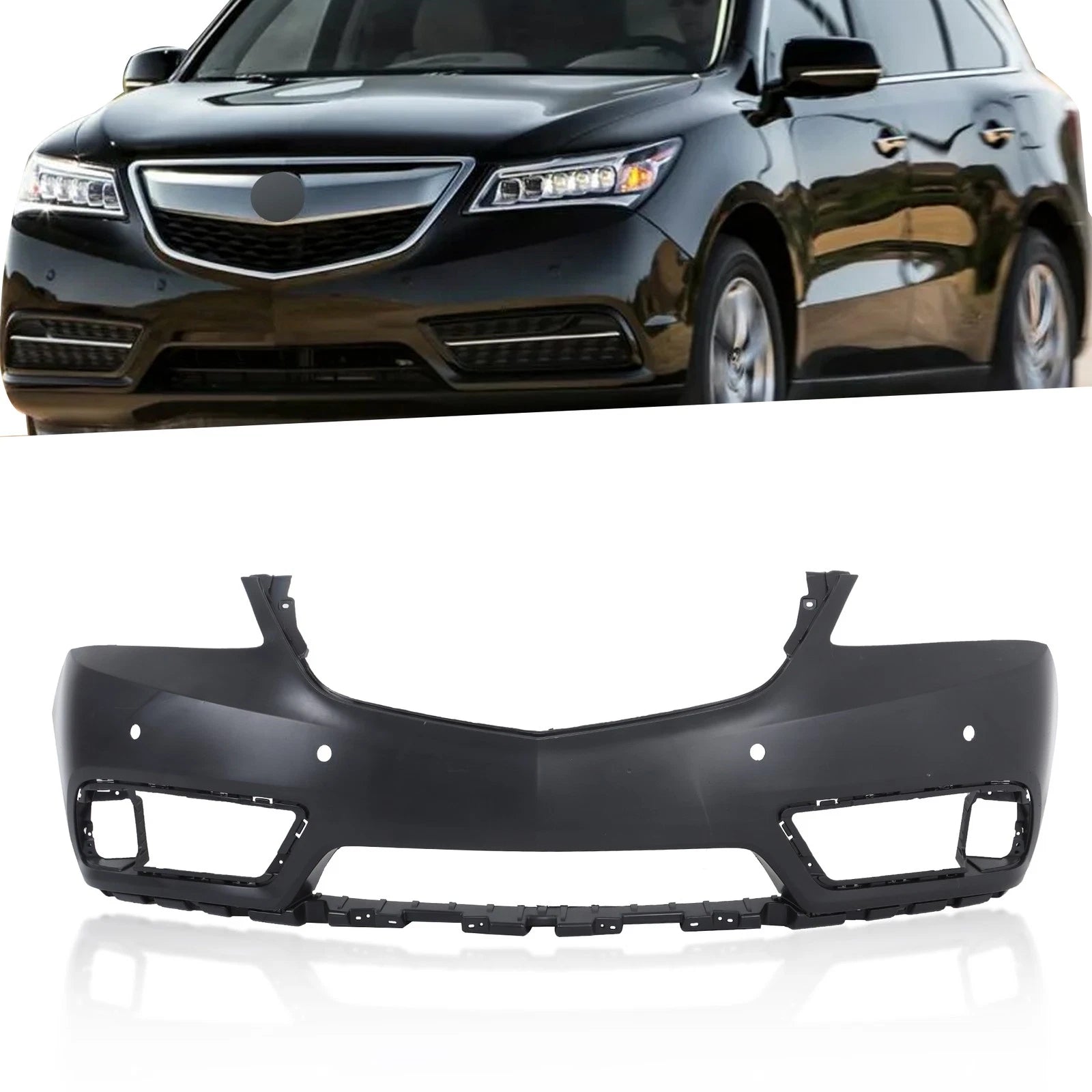 Front Bumper Cover for Acura MDX (2014–2016) 04711TZ5A80ZZ