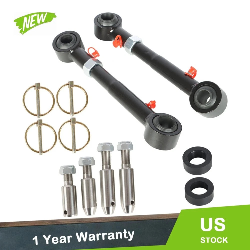 Set of 2 Front Sway Bar Links for Jeep Wrangler JK (2007–2018)