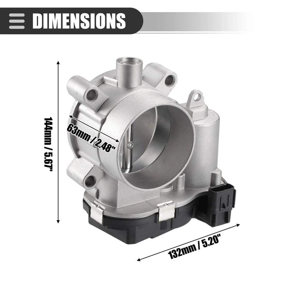 Electronic Throttle Body Assembly for Dodge Dart 2.0L 2.4L (2013–2016) No. 4891970AB
