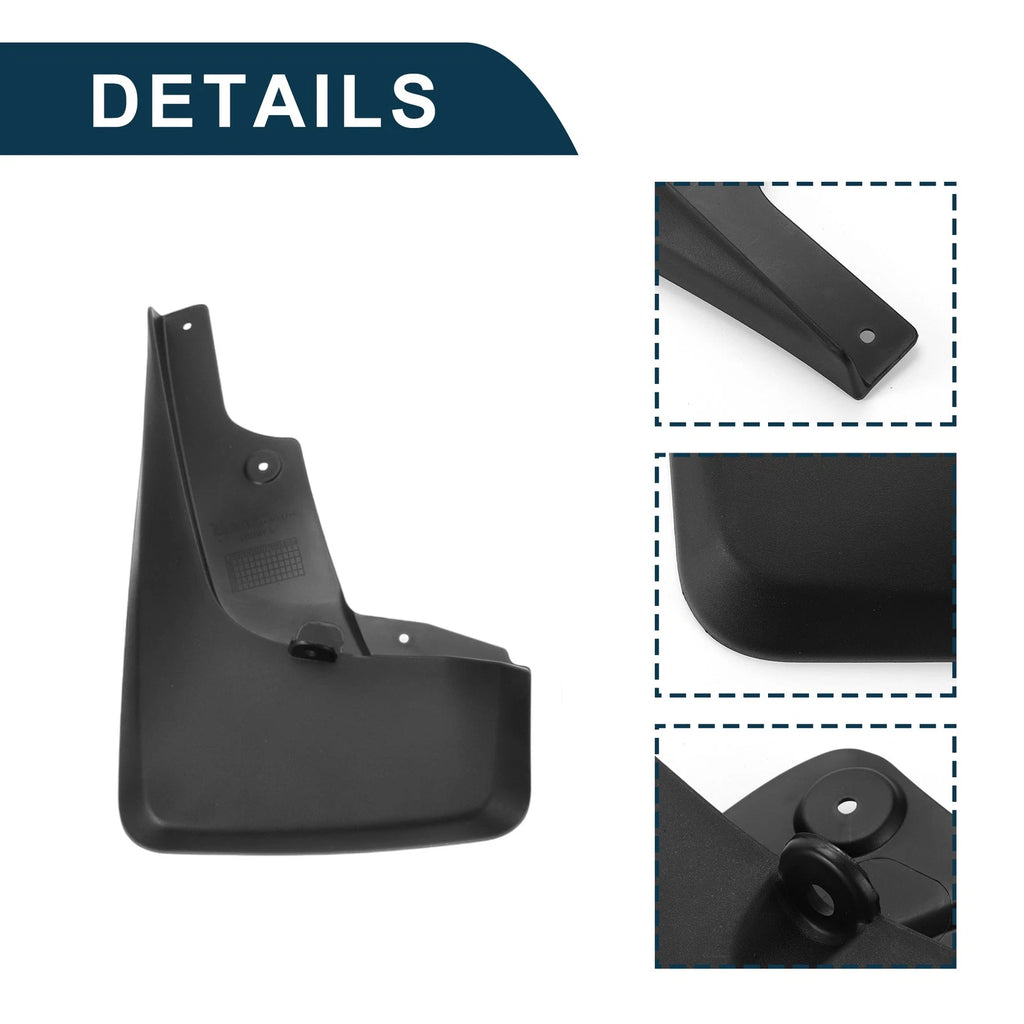 Set of 2 Mud Flaps Splash Guards for Toyota 4Runner (2012–2022)