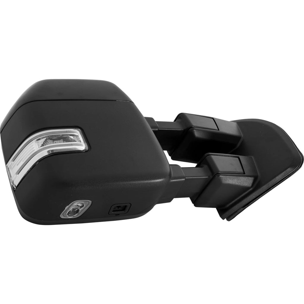 Mirror for Ford F-250 Super Duty (2017–2022) Paintable with Chrome Cap