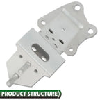 Set of 2 Front Bumper Reinforcement Brackets for Toyota Prius (2016–2021)