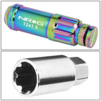 20Pcs M12x1.5 Close End Spline Drive Lug Nut Set for NRG