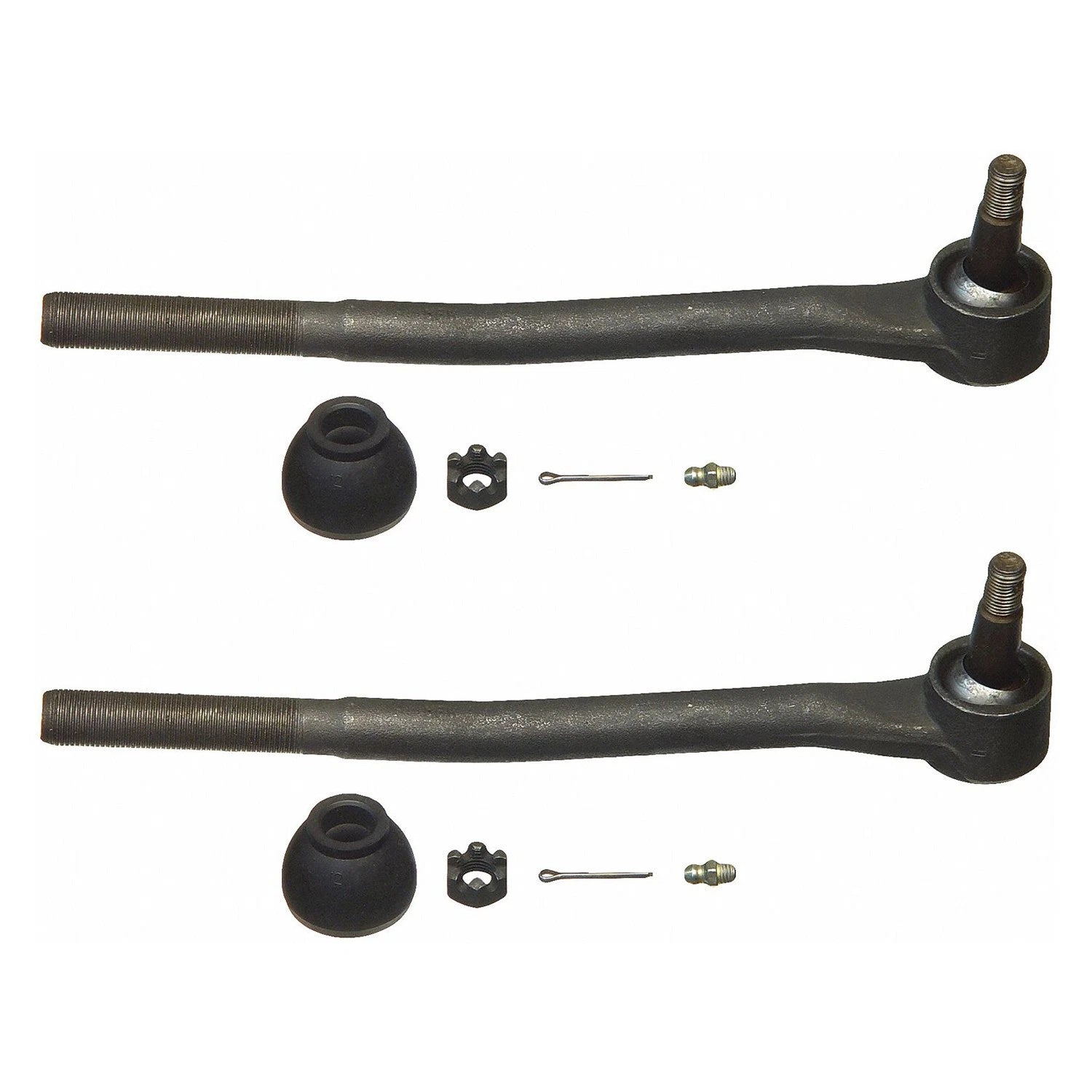 2X Front Inner Steering Tie Rod End Kit for Mustang Cougar (1964–1973)