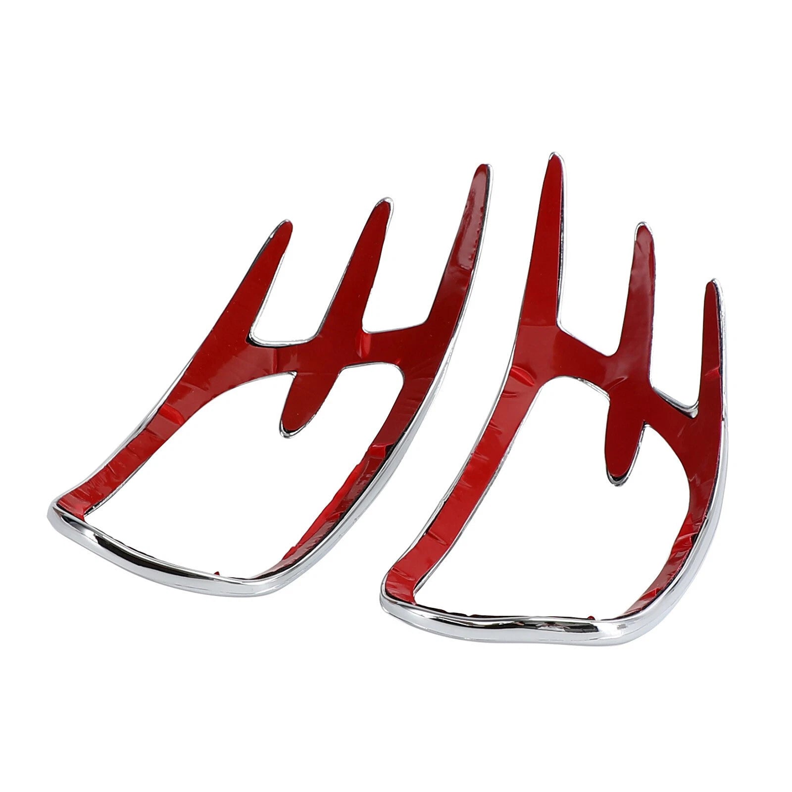 Chrome Fairing Mirror Back Accent Grilles for Honda GL1800 (2001–2011)