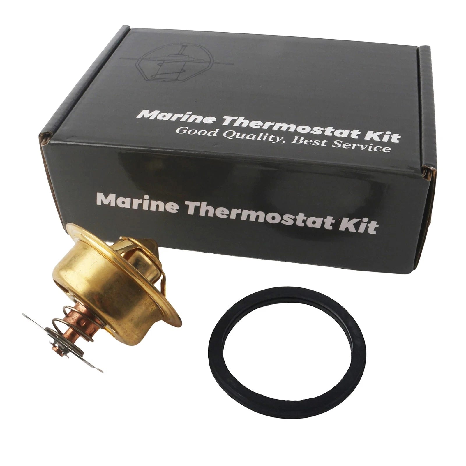 Thermostat Kit for Mercruiser Stern Drive 4.3 4.5 5.0 5.7 6.2 L MPI (1990–2023)