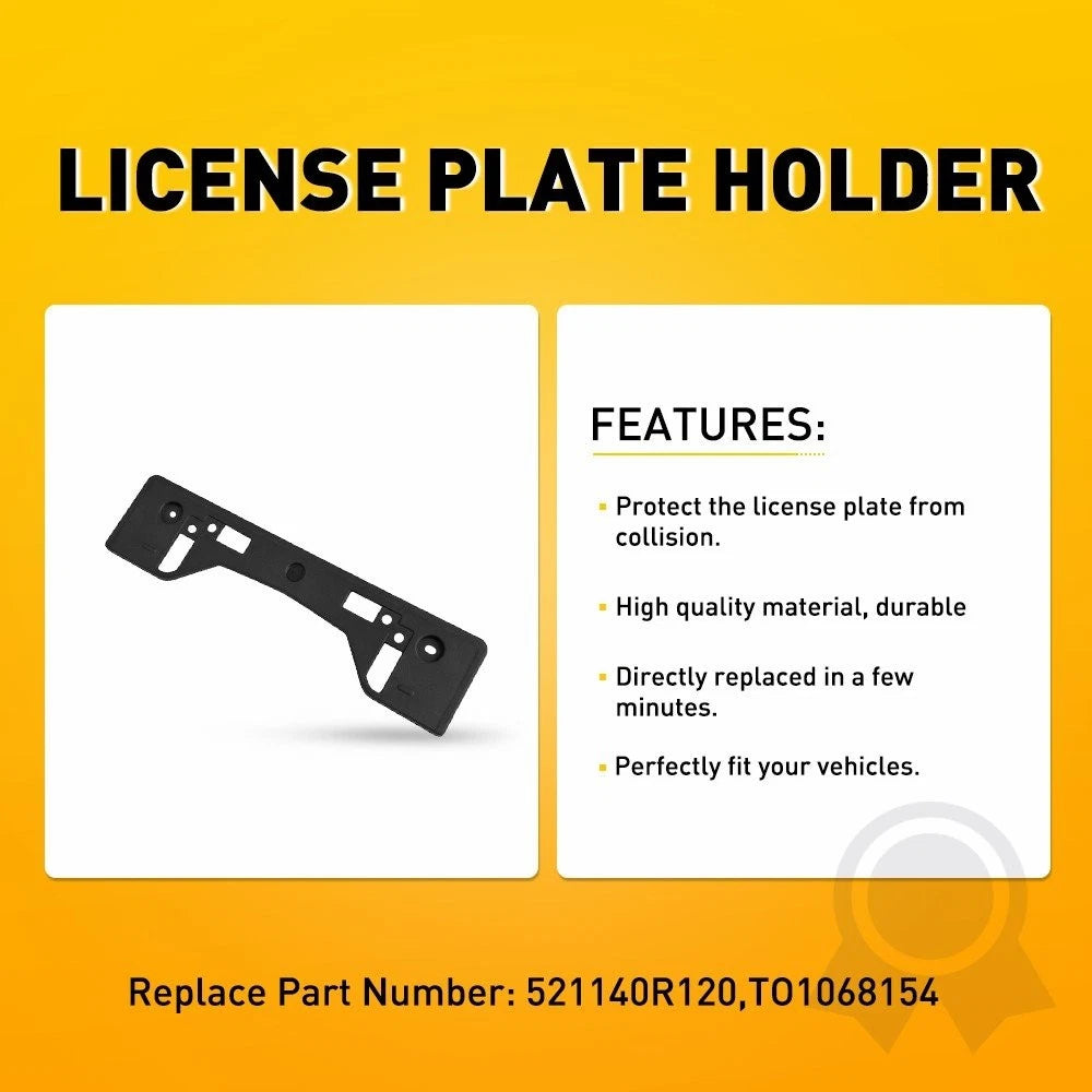 Front License Plate Frame for Toyota RAV4 (2019–2023)