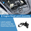 Hood Latch Assembly for Hyundai Kona (2018-2023) 1 x Quality Replacement