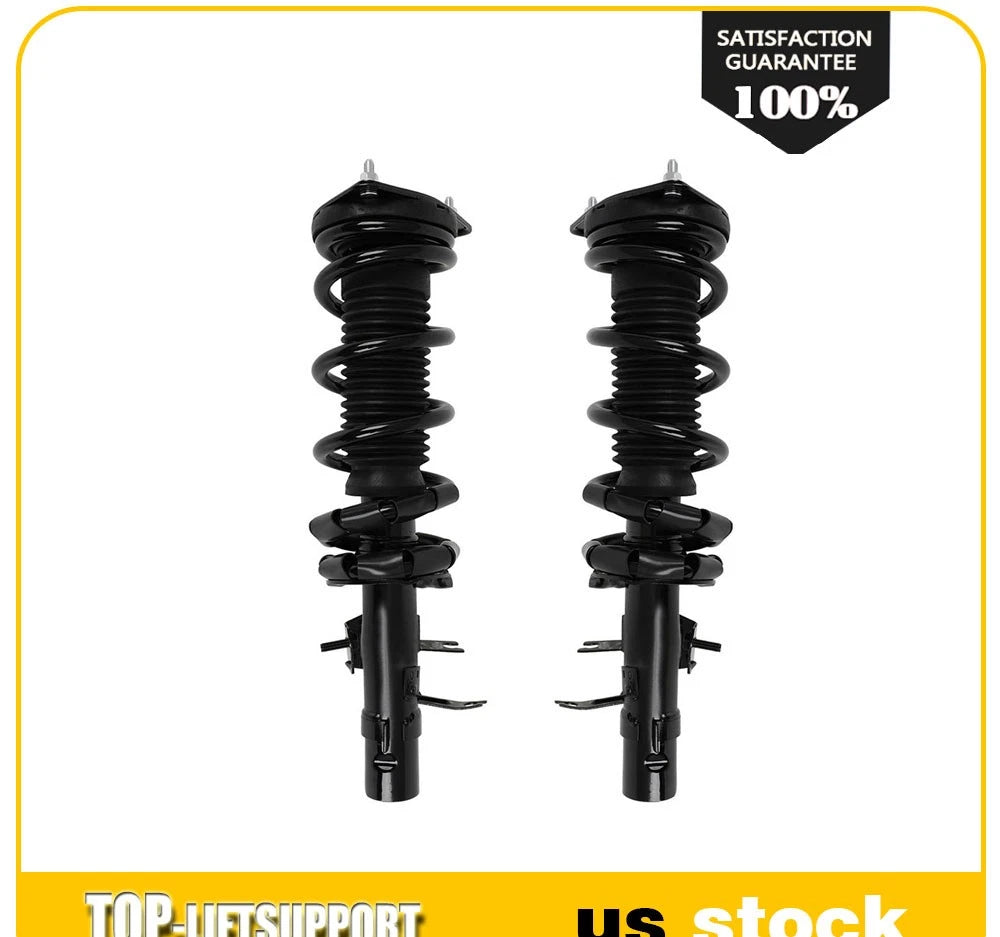 Set of 2 Front Complete Struts for Infiniti G37 Q60 AWD