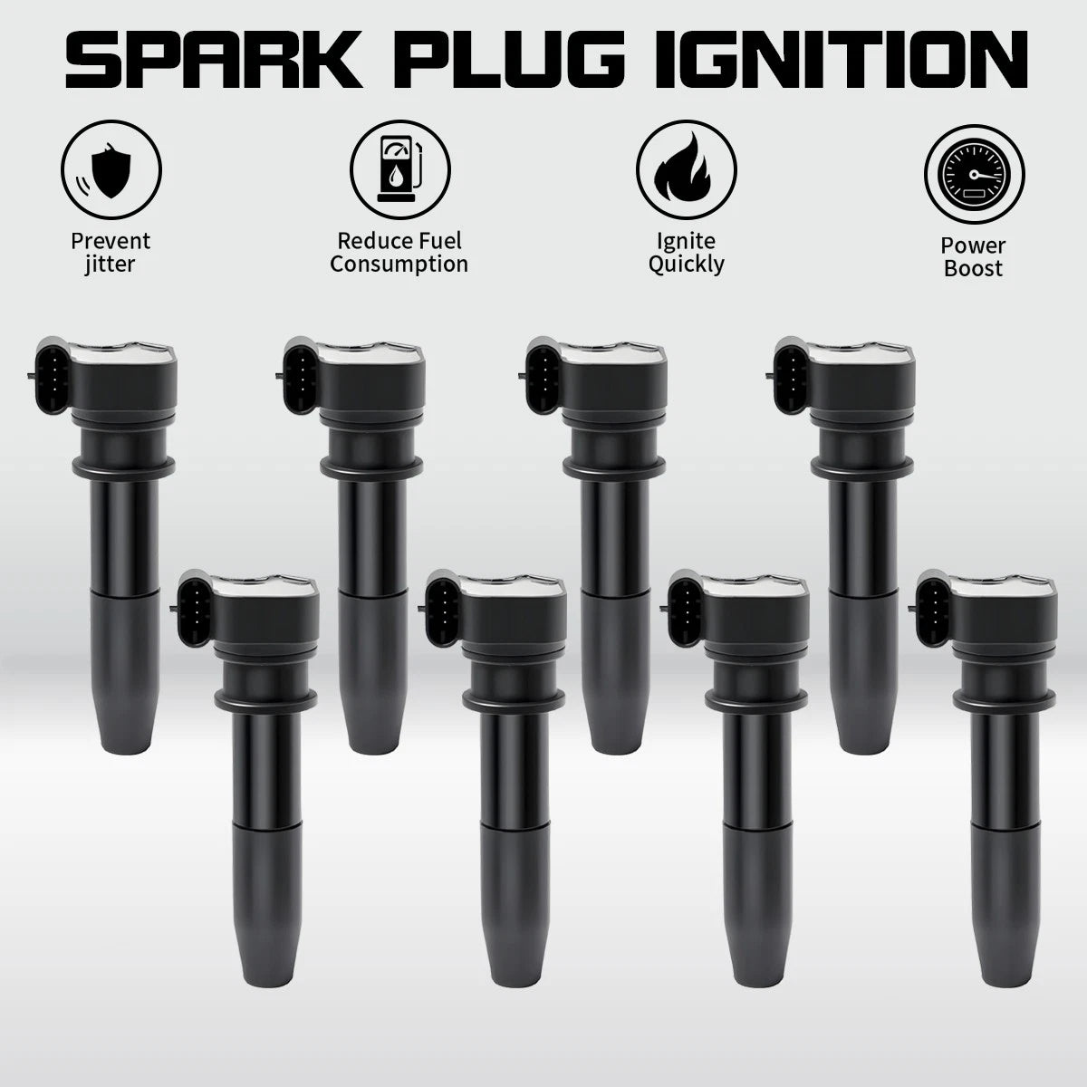 8X Ignition Coils for Cadillac Deville DTS DHS STS SLS (2004–2005) 12567285