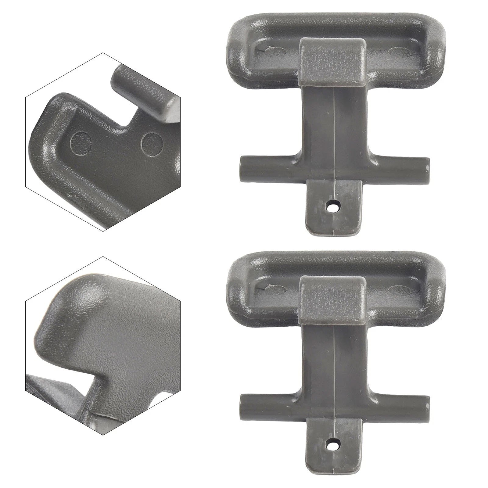 2X Center Console Armrest Latch Clip for Hyundai Sonata (2009–2010)