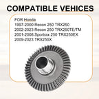 Rear Final Drive Ring Gear for Honda Recon 250 (1997–2023)