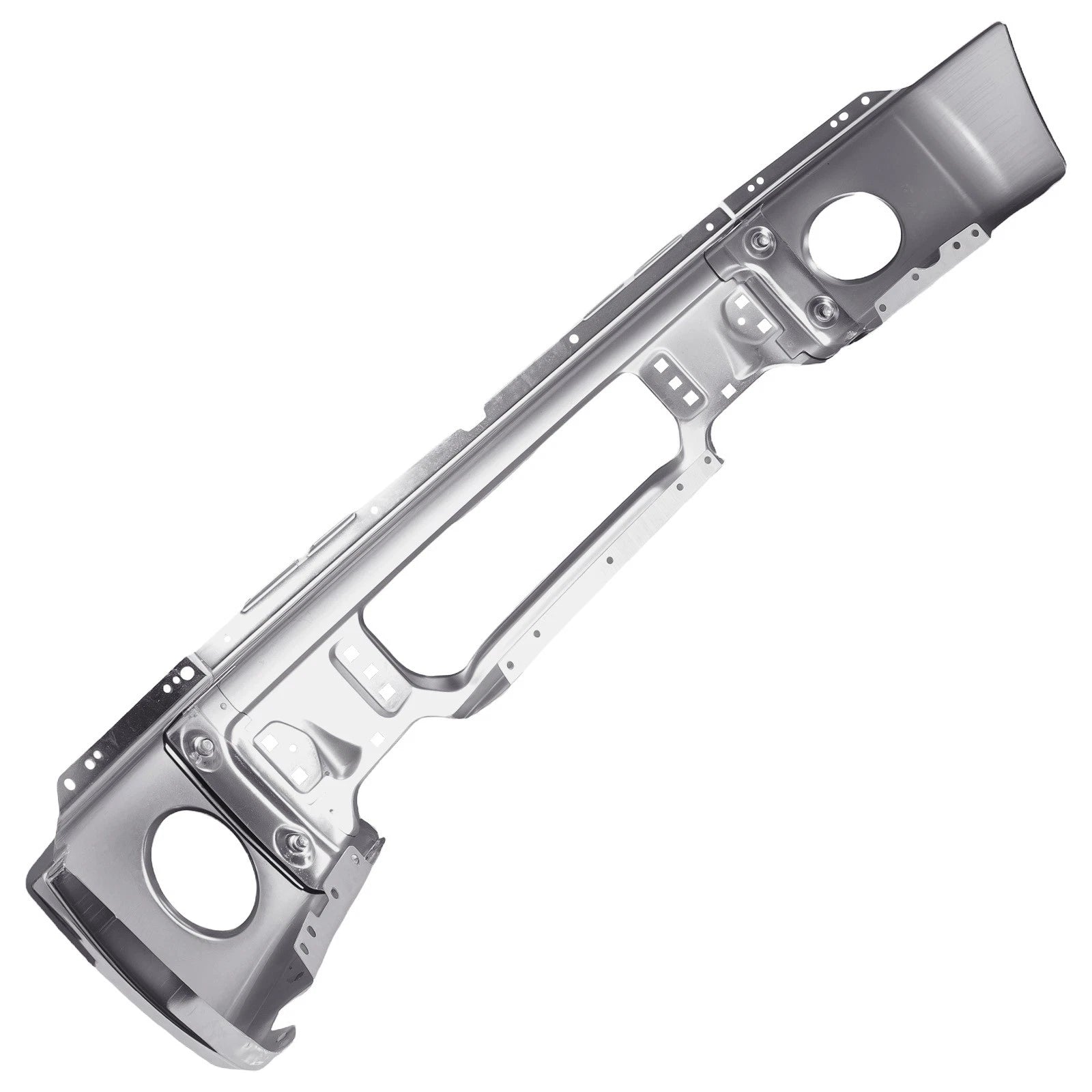 Chrome Front Bumper Face Bar for Ford F-150 (2009–2014) W/ Fog Holes
