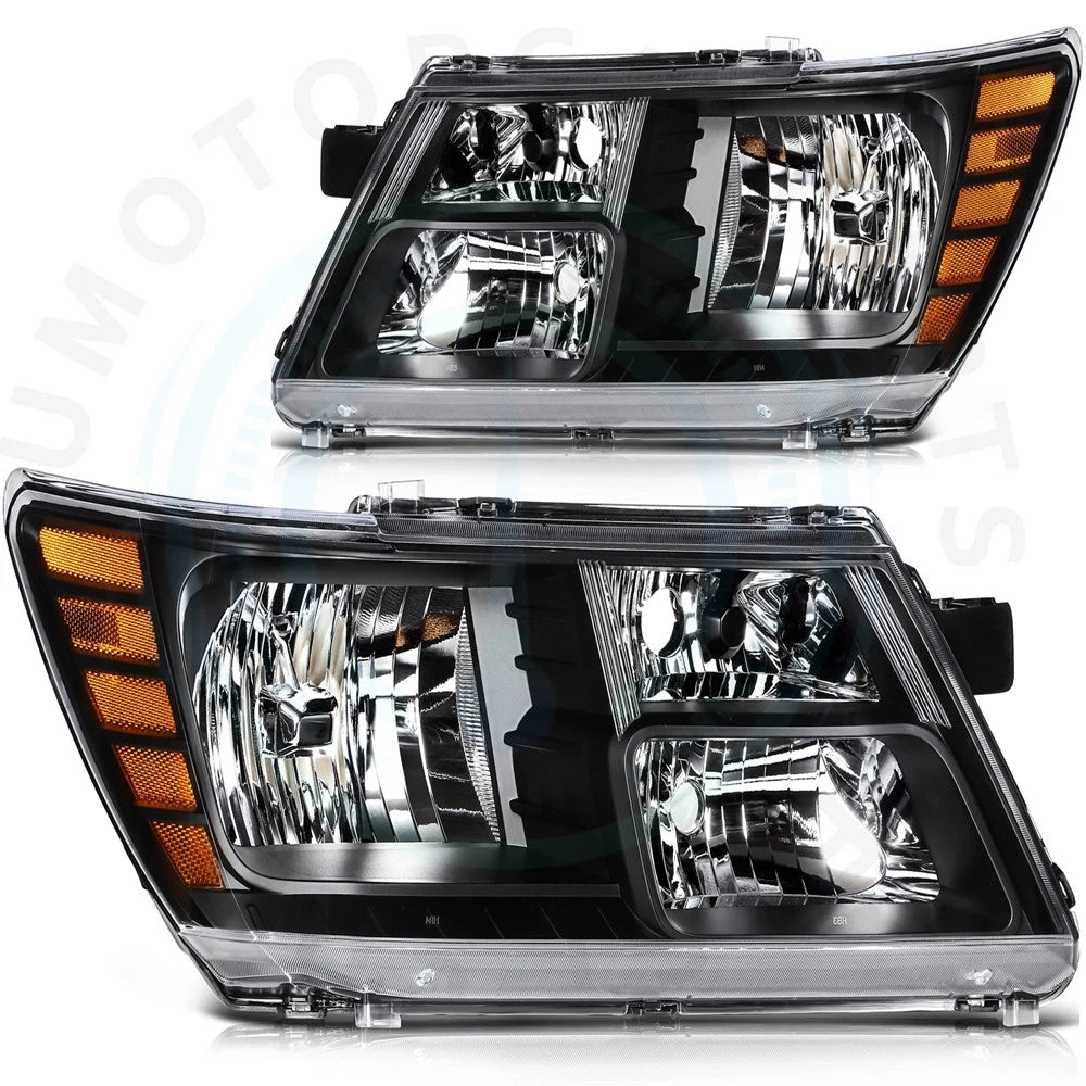 Headlight Assembly Set for Dodge Journey (2018–2020) Black