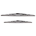 2X Valeo Traditional Titanium 21" & 20" Windshield Wiper Blades for