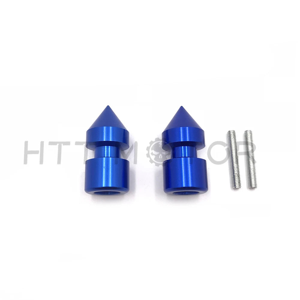Spike Swingarm Spools 6mm for Yamaha YZF-R1 R6 YZF600R (1998–2013) Blue