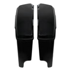 5" Stretched Saddle Bags & Conversion Bracket for Harley Heritage Softail (1984–2017)