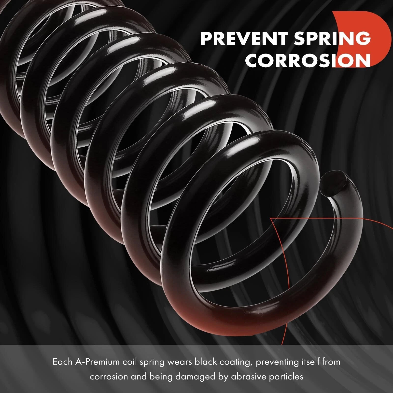 2X Front Coil Springs for Ford Mustang (1964–1966) Mercury Comet Villager