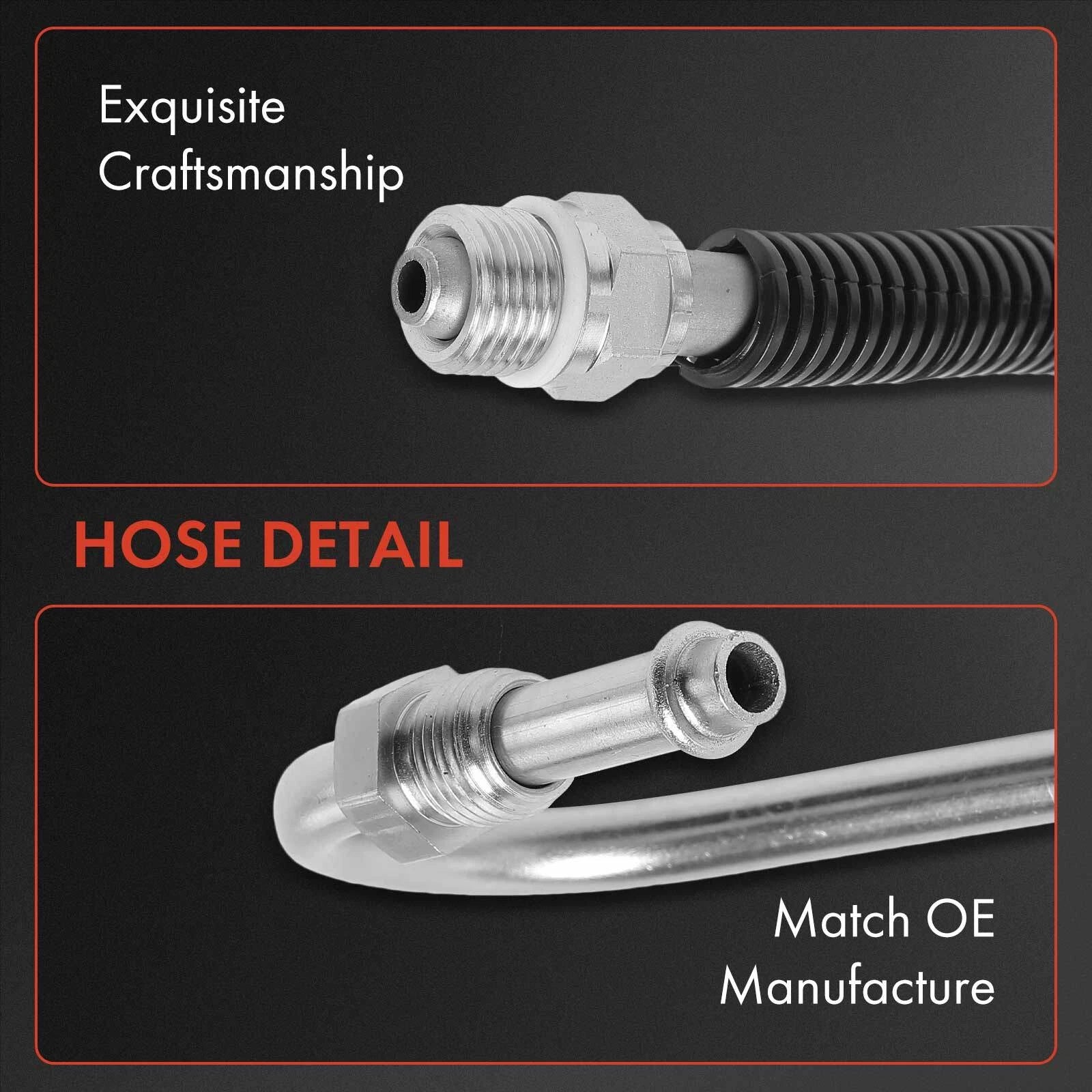 Power Steering Pressure Line Hose for Ford E-350 Super Duty