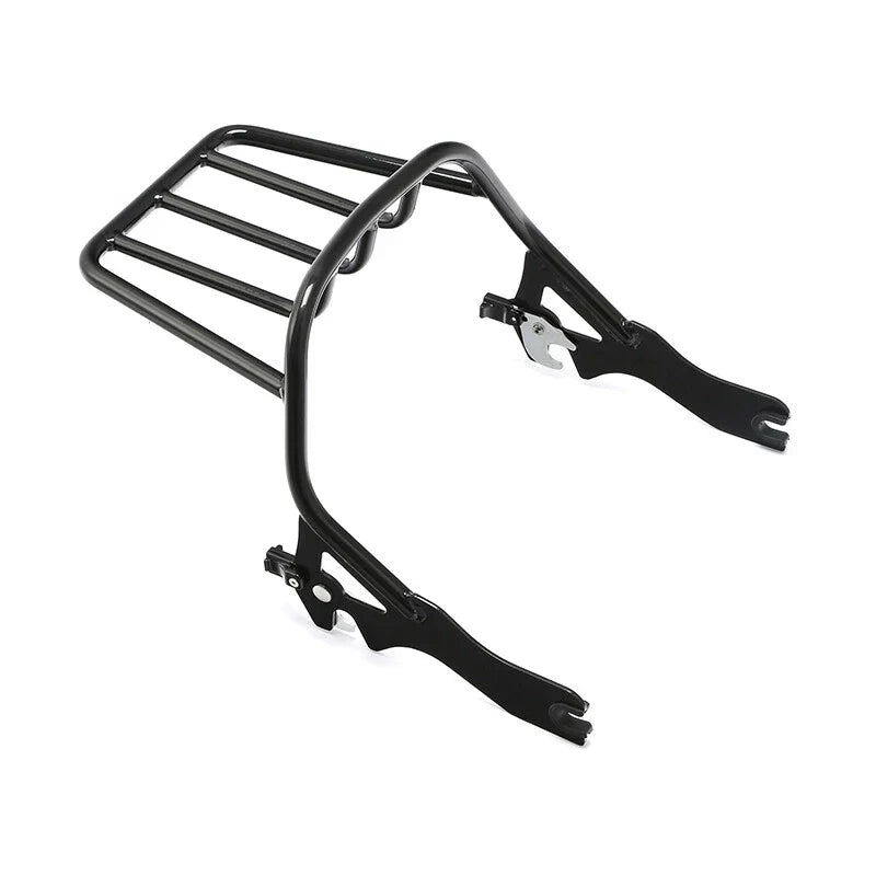 Vivid Black  Luggage Rack Mount for Harley Softail Fat Bob (2018-2024)