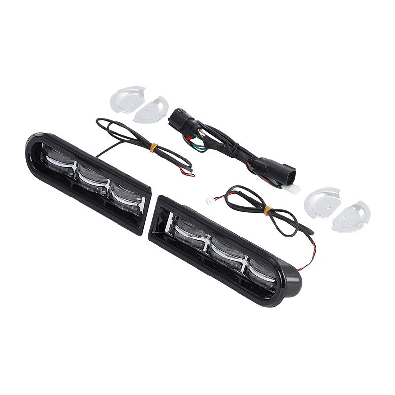 Saddlebag LED Insert Support & Brake Turn Light for Harley Touring (2014–2025)