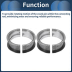 Main Bearing Set No.056105501B for Volkswagen Polo (1999–2009) 10 Pcs