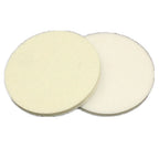 2X 80mm Wool Felt Grinding Discs for Metal Polishing