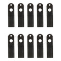 Pack of 10 Chopper Blades for John Deere CTS CTS II (H215004)