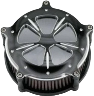 Air Cleaner Kit for Commodore - Black Contrast with Clear Window