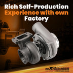 Set of 2 Billet GT35 GT3582 Turbochargers T3 AR.63 Anti-Surge for
