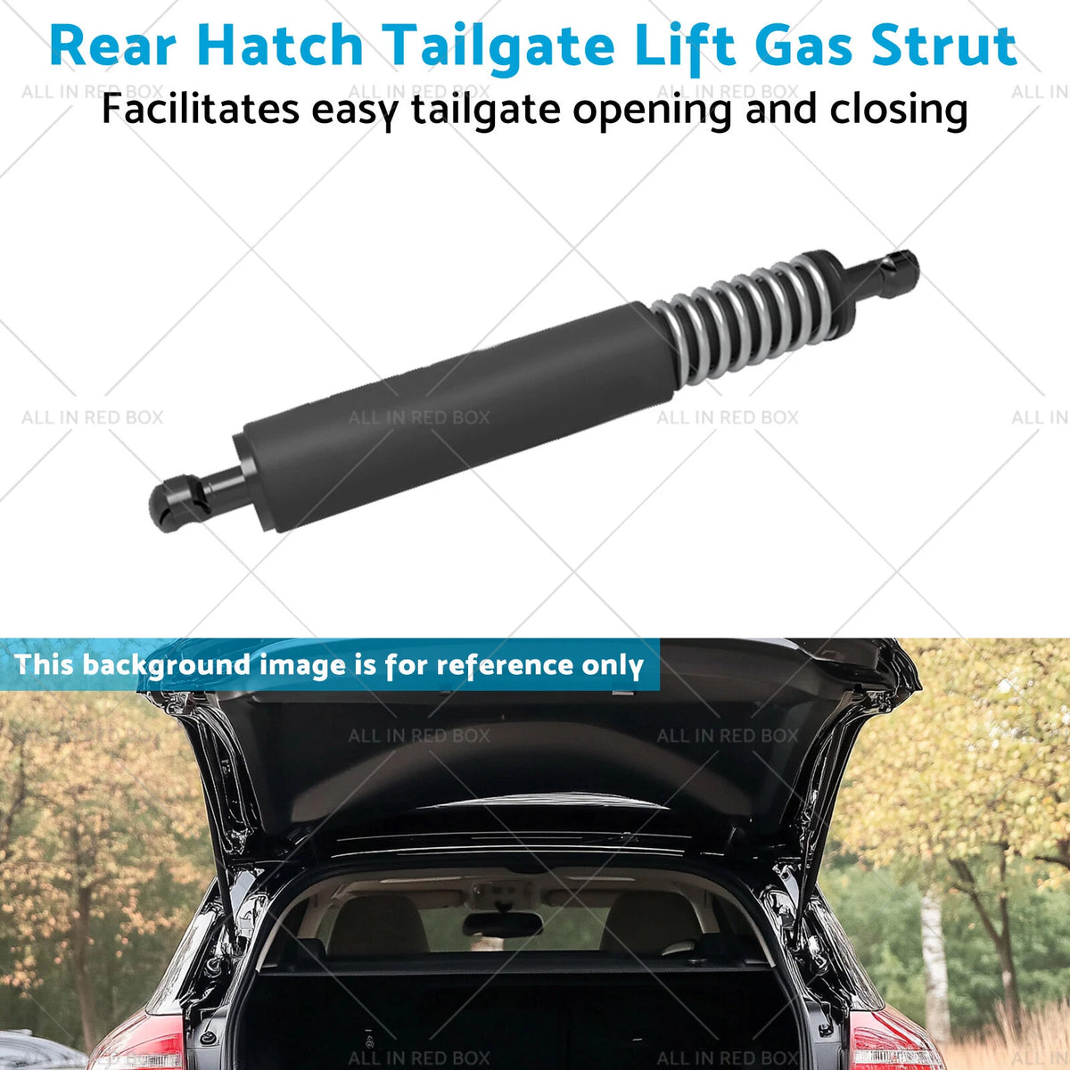 1x Rear LH RH Hatch Tailgate Lift Gas Strut for Porsche Cayenne (2003–2006)