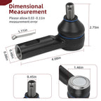 Tie Rod End Kit 53540-S47-951 for Honda Pioneer 700 700-4 (2014–2024)