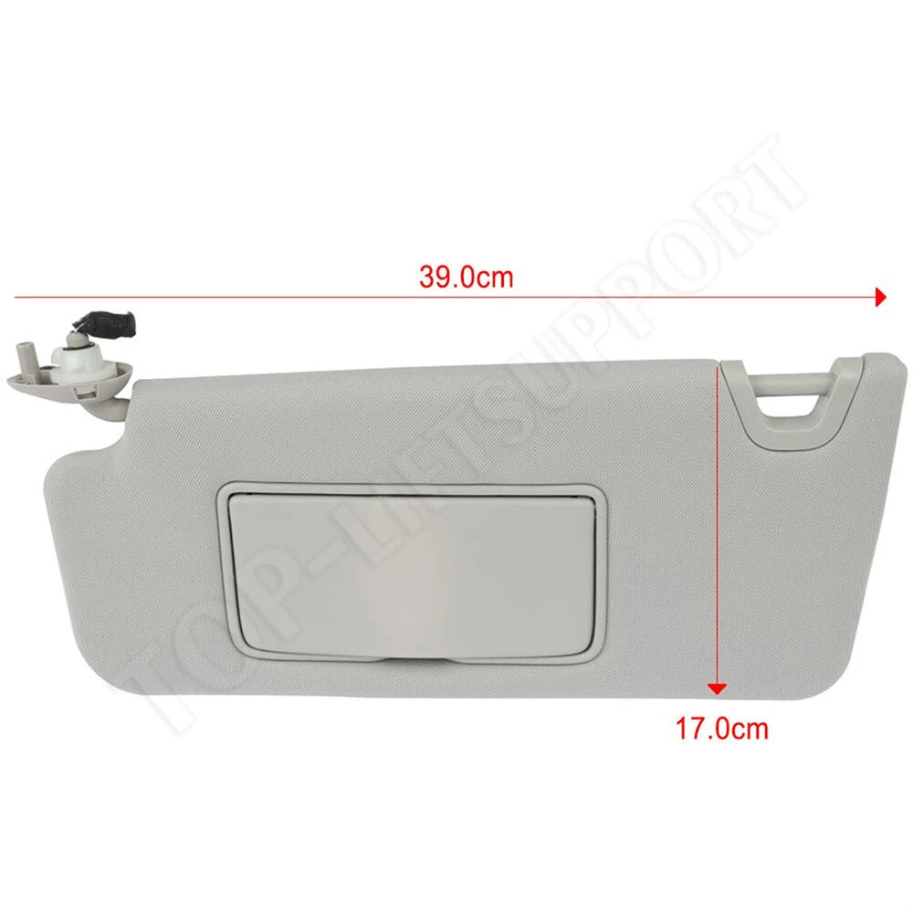 Driver Side Sun Visor with Vanity Light for Honda Accord (2008–2012)