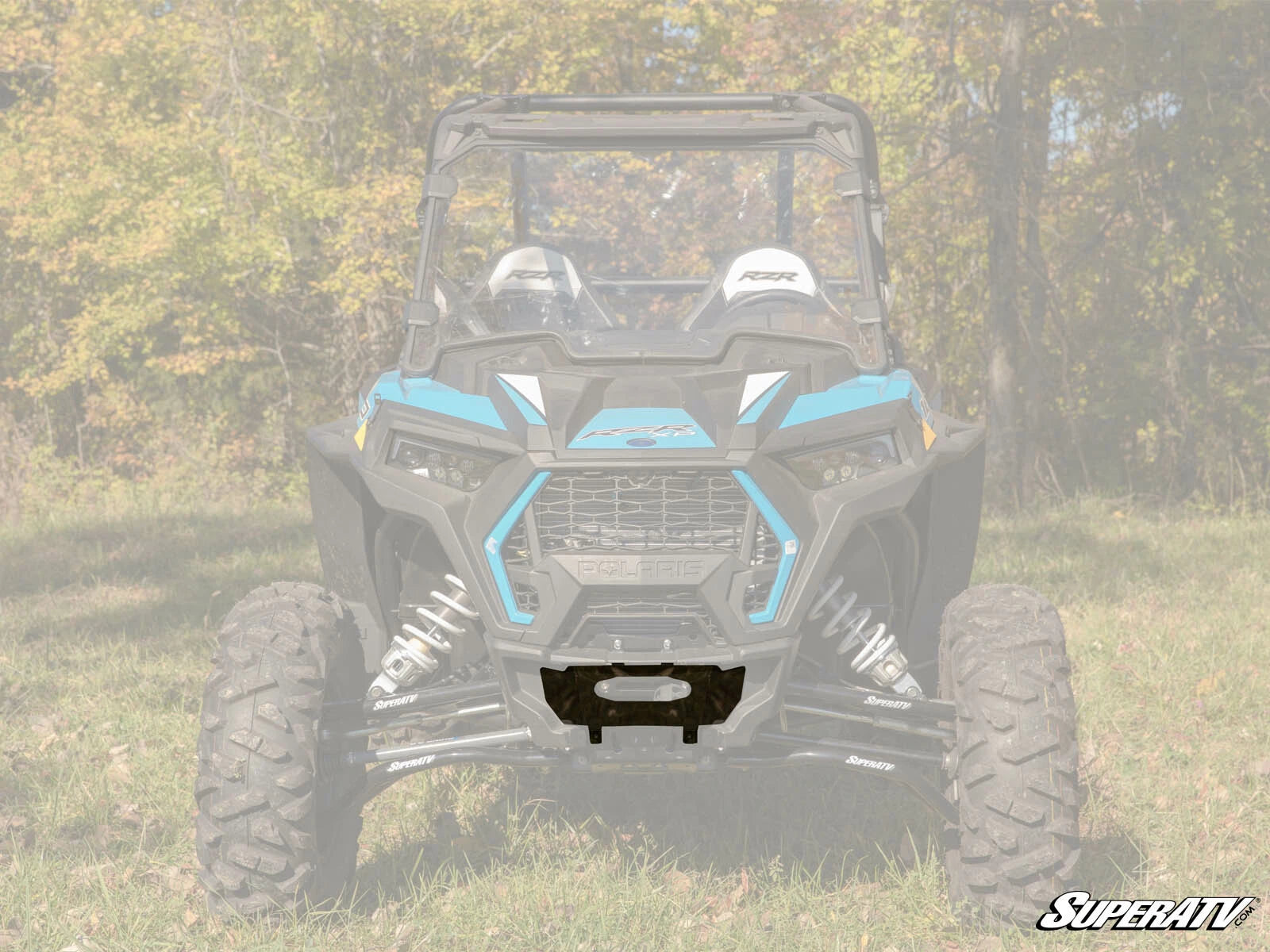 SuperATV 3500 lb Winch & Mount for Polaris RZR XP Turbo / 4 Turbo (2019–2021)
