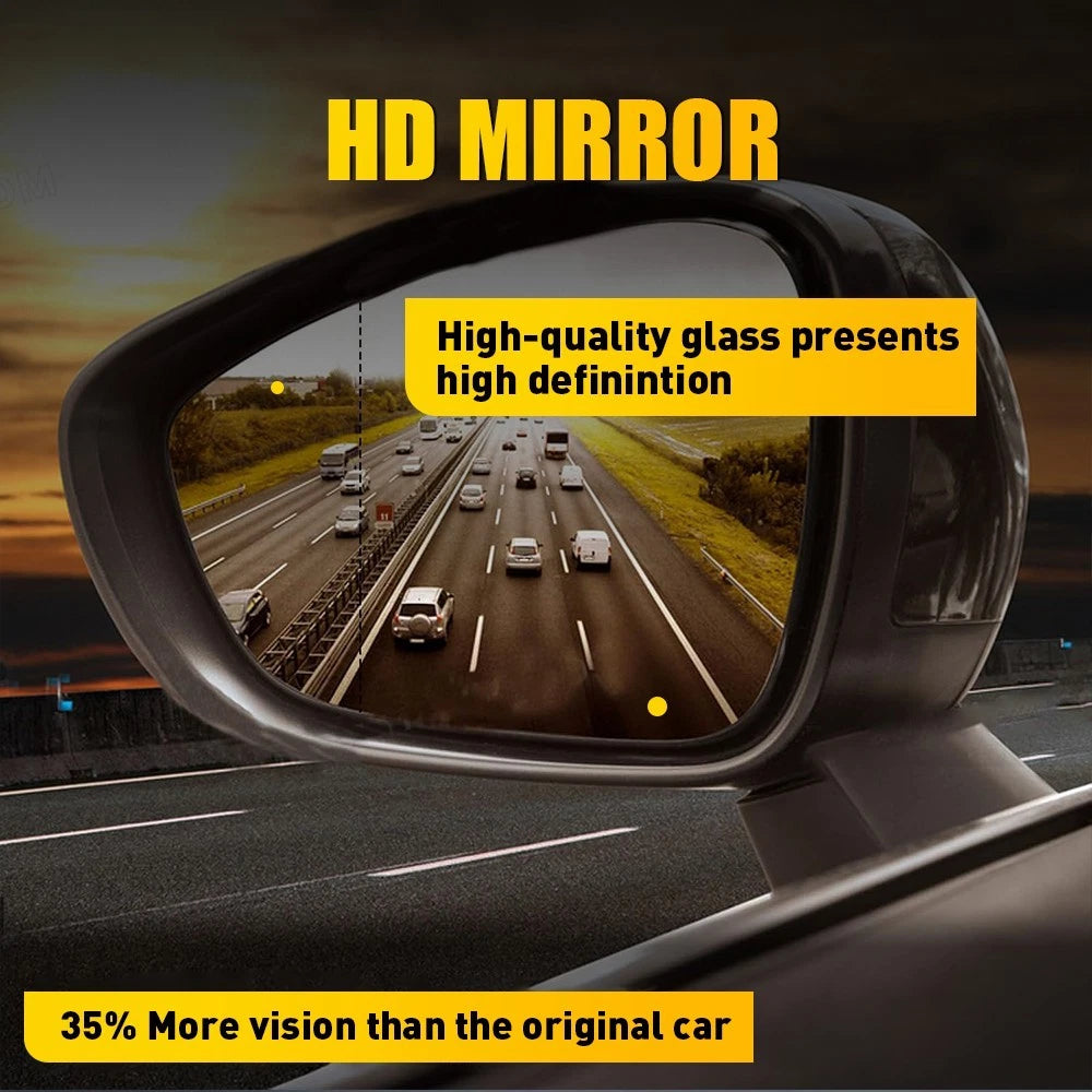 Heated Driver Left Side Mirror Glass for VW Passat (2006–2010)