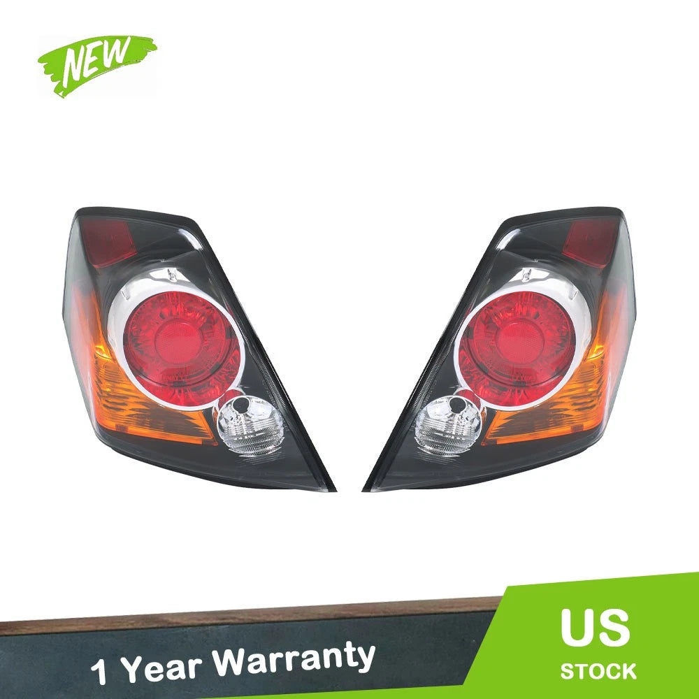Tail Lights for Nissan Altima (2007–2012) Left+Right Side Brake Lamps