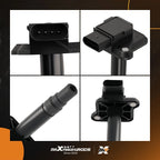 4PCS Engine Ignition Coils Kit for VW Audi (1999–2004) 1.8L 4.2L