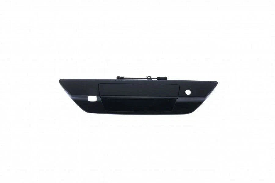 Black Tailgate Ute Handle Camera Hole Keyhole for Toyota Hilux SR SR5 (2015–2021)