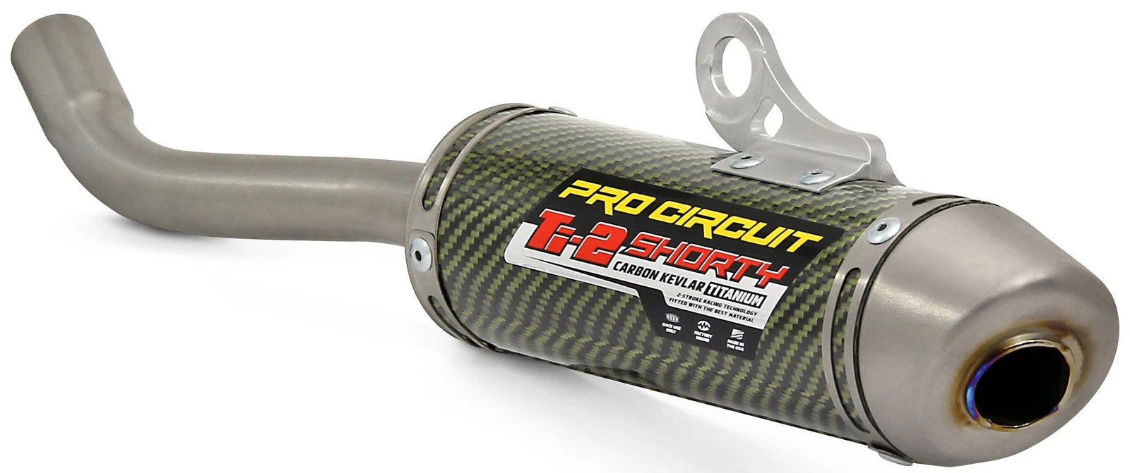 Pro Circuit Ti-2 Silencer for Yamaha YZ125 (2002–2011) Offroad Exhaust