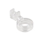3/8" Clear Free Motion Couching Ruler Presser Foot for Low Shank (Fits Various)