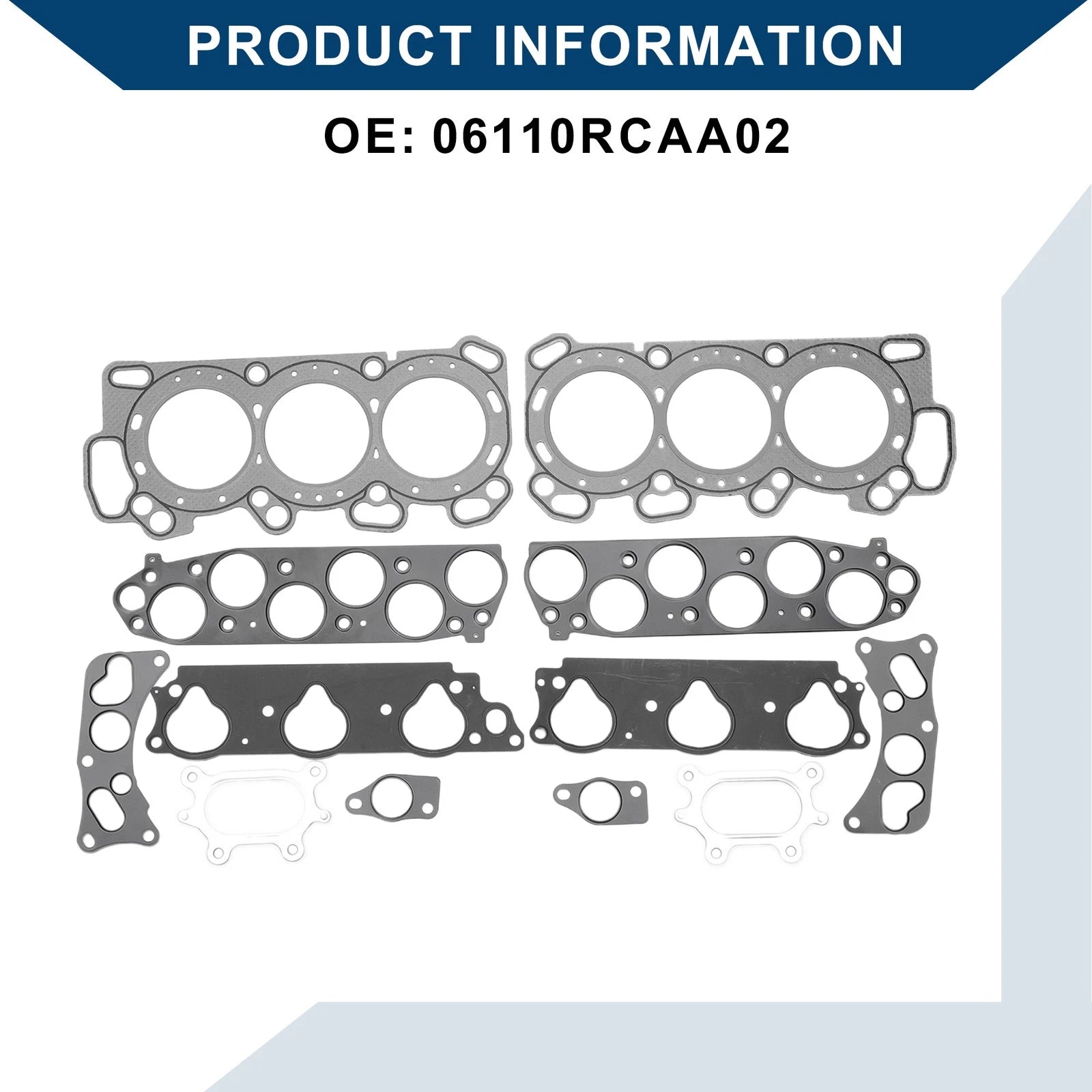 Cylinder Head Gasket Kit No. 06110RCAA02 for Honda J30A4/CM6 (1996–2001)