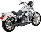 Vance & Hines 3" Twin Slash Slip-On Muffler for Harley Davidson (2000–2023) 46838